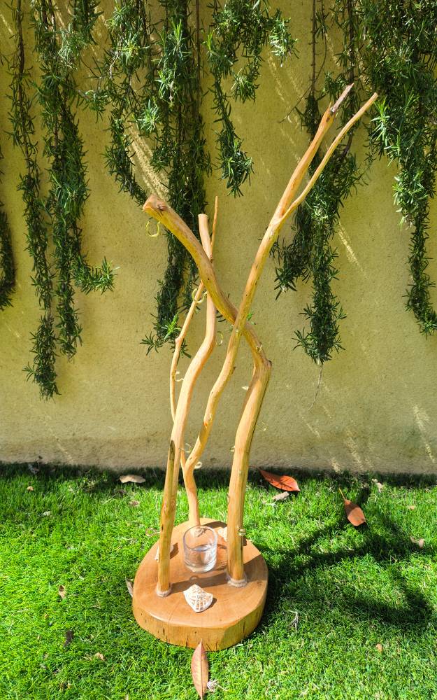 Arbre à bijoux coquillages