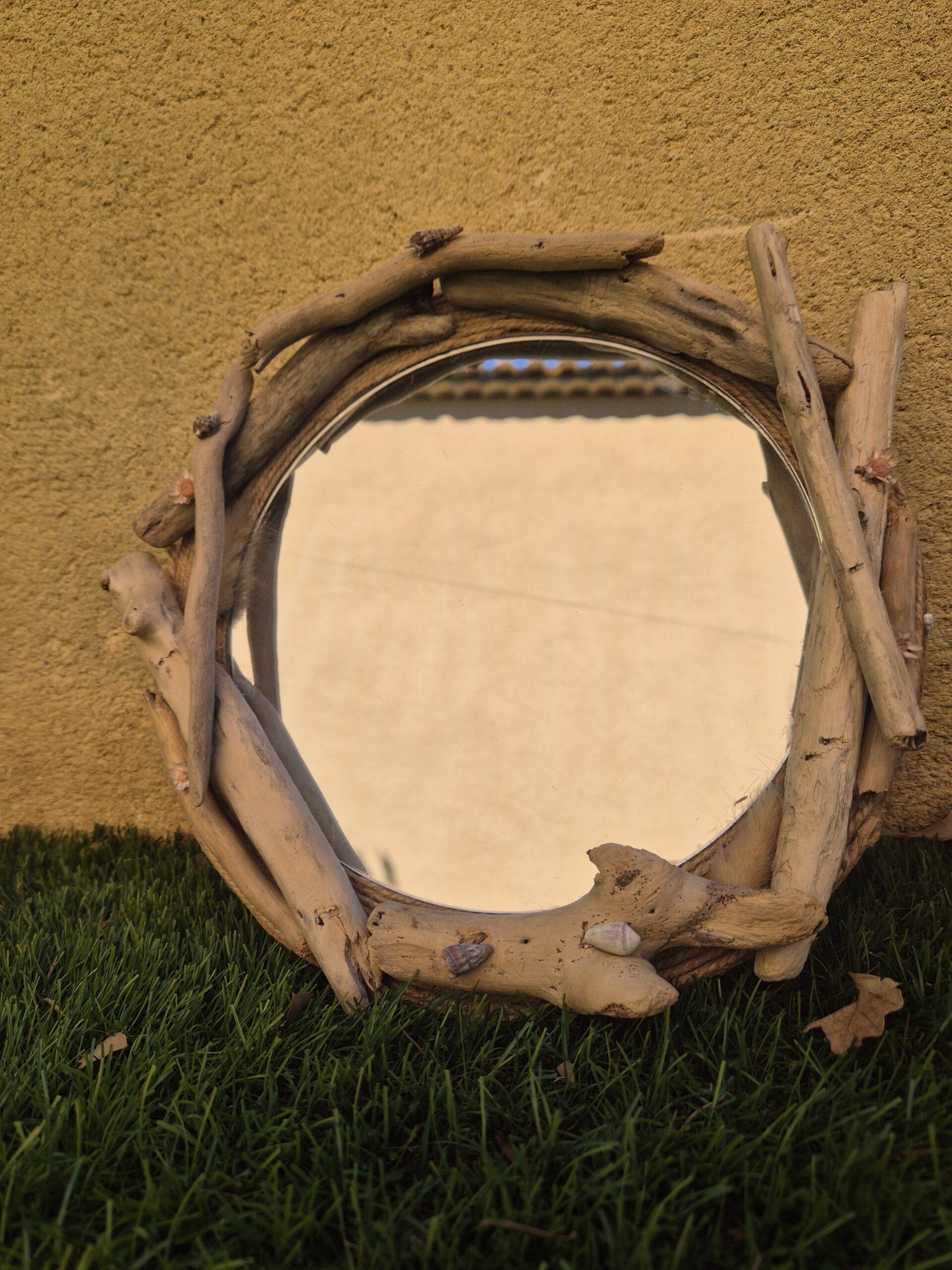 Petit miroir bois flotté – Image 4