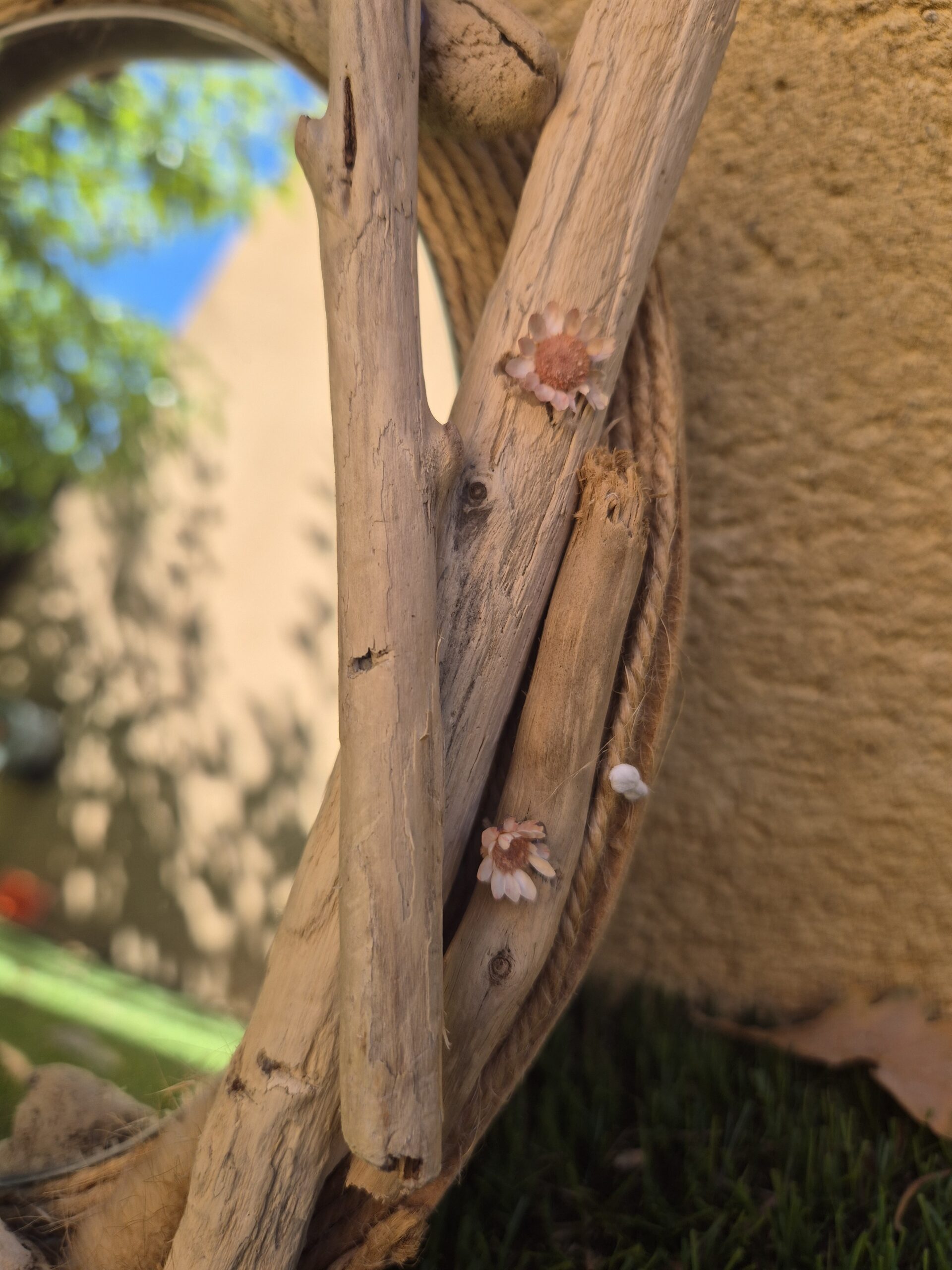 Petit miroir bois flotté – Image 5