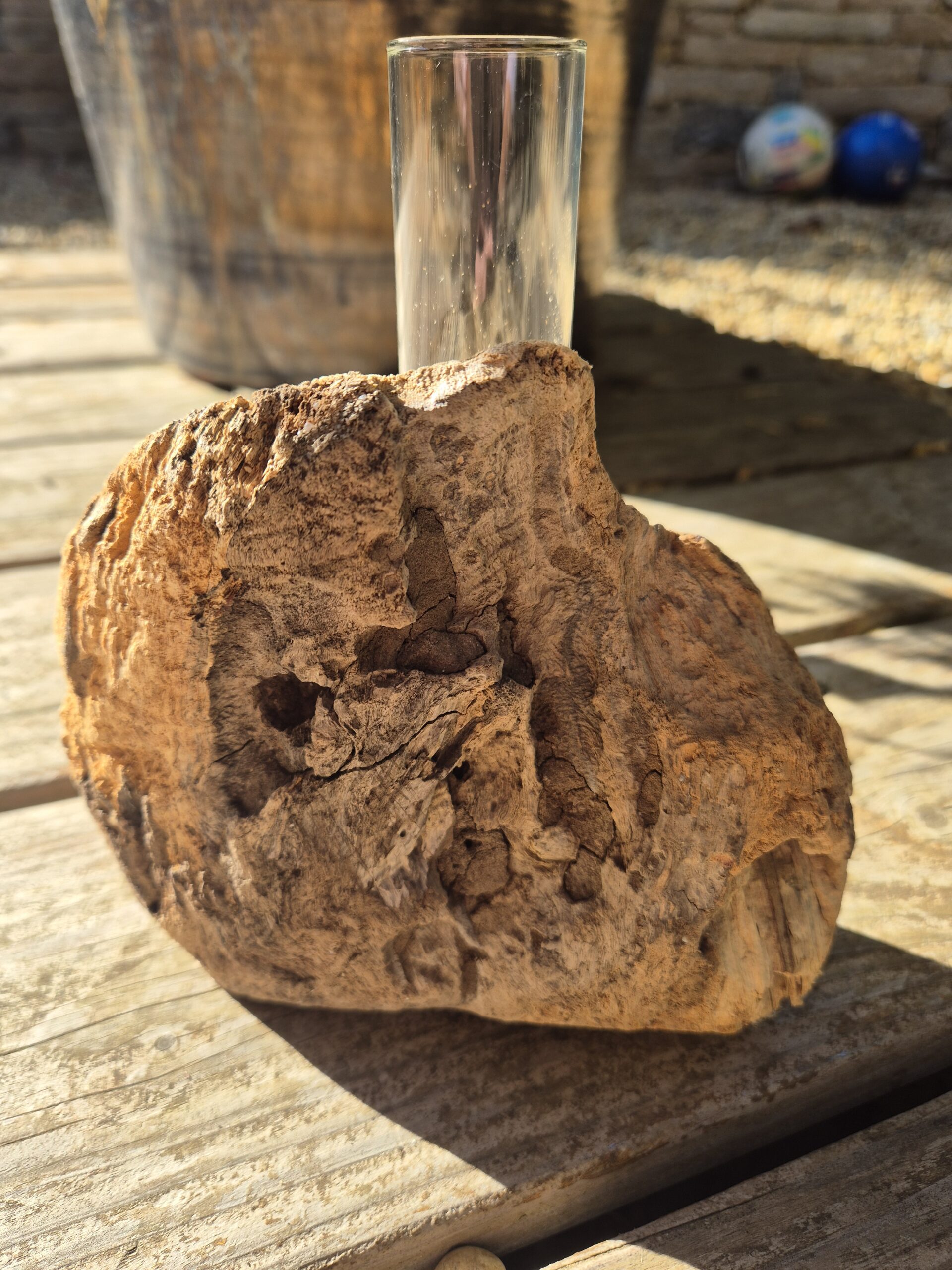 Soliflore sur bois flotté – Image 3