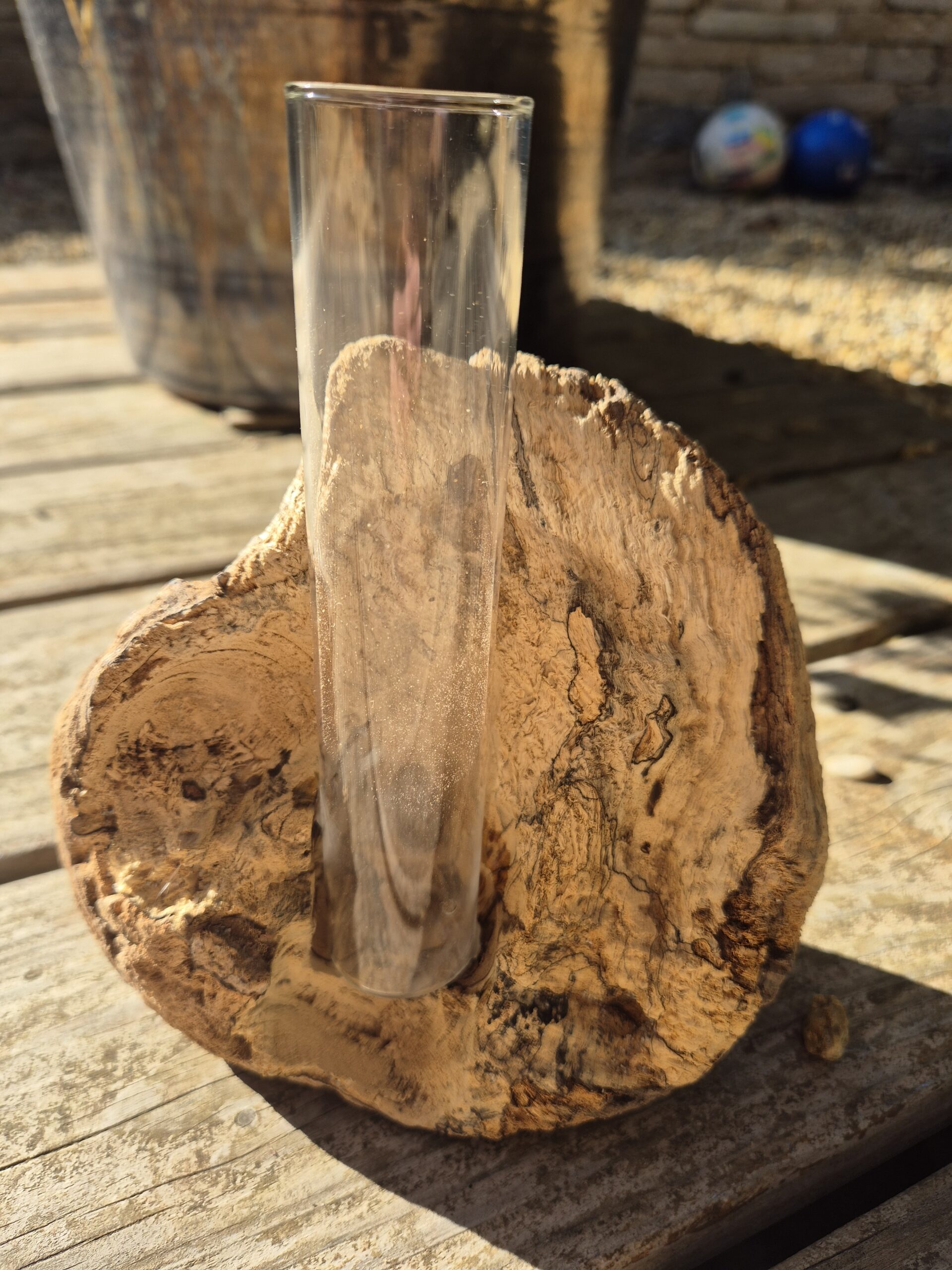 Soliflore sur bois flotté – Image 4